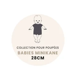 Baby-/Katzenanzug aus der Minikane-Kollektion aus Kunstpelz