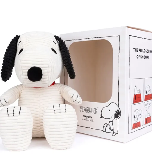 Cord-Snoopy in Geschenkbox