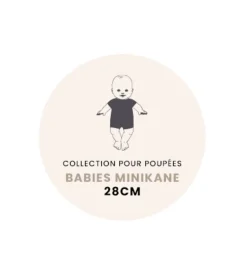 Ein Bademantel von Minikane. Entworfen und hergestellt für die Kollektion Baby