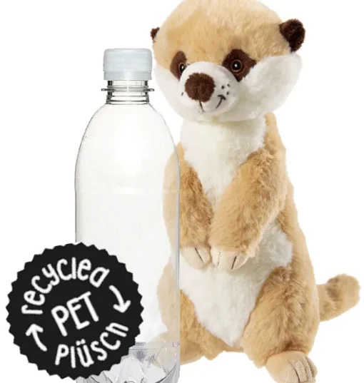 Erdmännchen aus recycelten PET-Flaschen