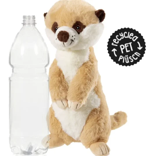 Erdmännchen aus recycelten PET-Flaschen