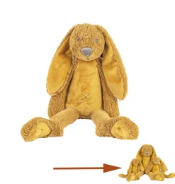 Glückliches Pferd winziger rostiger Hase Richie