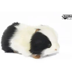 Hansa Meerschweinchen schwarz/weiß 19x9x10 cm