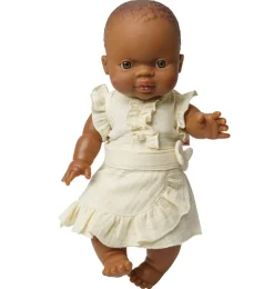 Heless Wickelrock mit Oberteil für die Gordi-Puppen / ecru