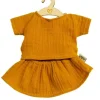 Hollie ockergelbes Kleidungsset für Gordi-Puppen