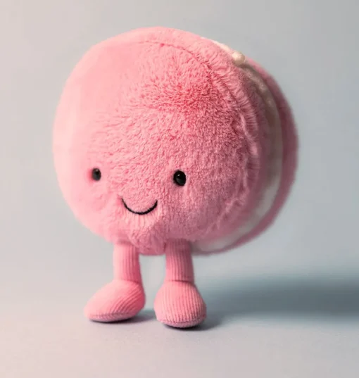 Jellycat Amuseables Mia Macaron Erdbeere