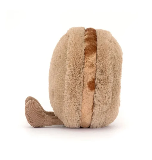 Jellycat Amuseables Mona Macaron (Schokolade)