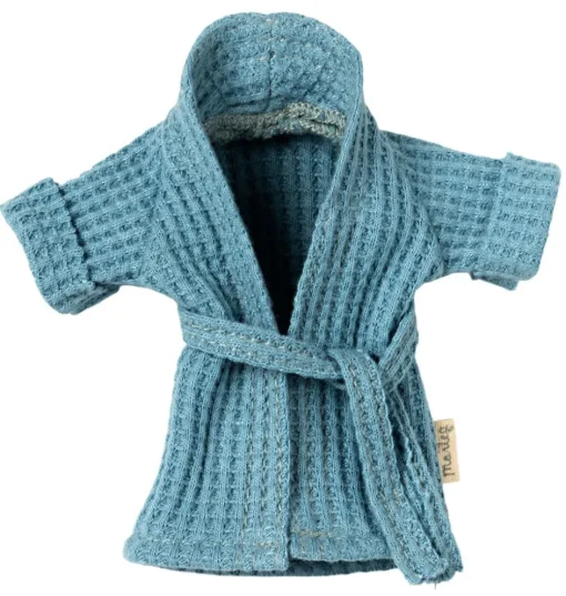 Maileg Bademantel Vater Maus Dusty Blue