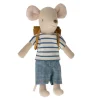 Maileg Big Brother Dreirad Maus mit Tasche