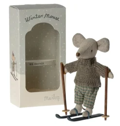Maileg Big Brother Maus mit Skiset