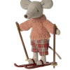 Maileg Big Sister Maus mit Skiset