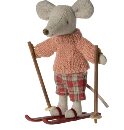 Maileg Big Sister Maus mit Skiset