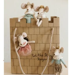 Maileg Karton-Schlosstasche mint