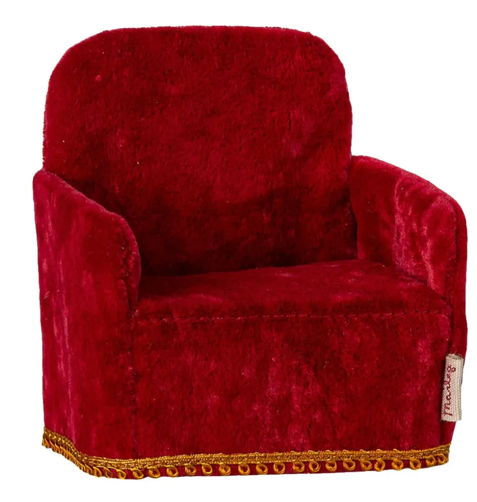 Maileg Relaxsessel für Mäuse / rot