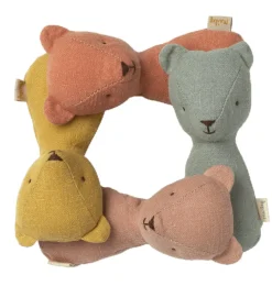 Maileg Teddybärrassel / Altrosa