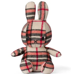 Miffy / Miffy aus wollig kariertem Stoff