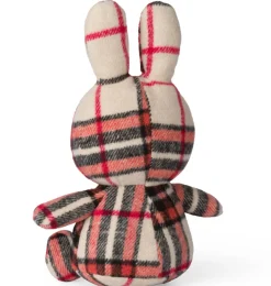 Miffy / Miffy aus wollig kariertem Stoff