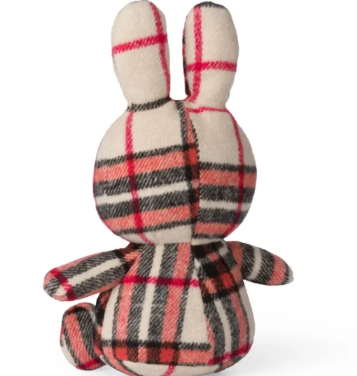 Miffy / Miffy aus wollig kariertem Stoff