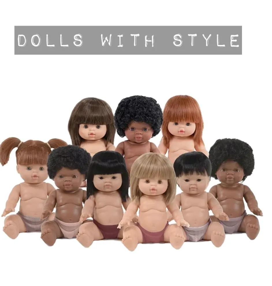 Minikane / Paola Reina Gordi Puppe Charlie 34 cm