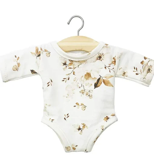 Minikane / Strampler für die Gordi-Puppen / Design: Fleurs d'autumne