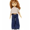 Minikane Amigas – Ensemble Hose Jean et Top Faustine und Double Gaze Galet