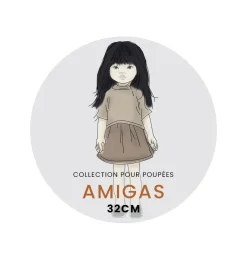 Minikane Amigas Puppenkleid Daisy und Baumwolle Salambo
