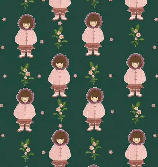 Minikane Ballerinaschuhe aus Baumwolle für Gordi-Puppen