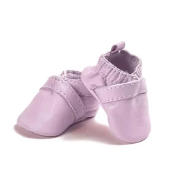 Minikane goldene Lederschuhe für Gordi-Puppen