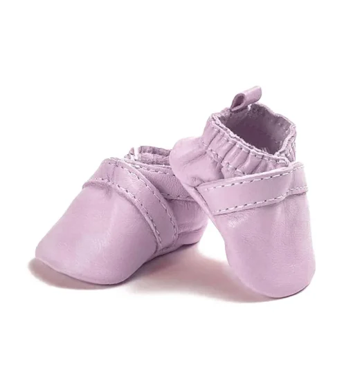 Minikane goldene Lederschuhe für Gordi-Puppen