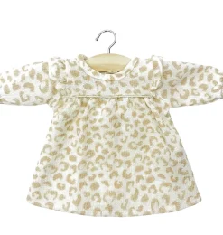 Minikane Gordi-Kleid / Robe Mélodie aus Crépon Féline mit Lurex-Paspelierung