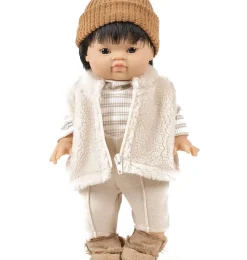 Minikane Skihose und Pullover für die Gordi-Puppen