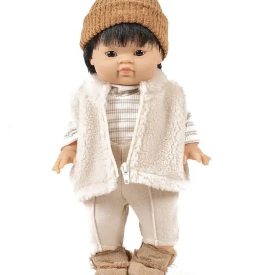 Minikane Skihose und Pullover für die Gordi-Puppen