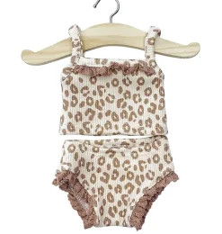 Minikane Unterwäscheset für Gordi-Puppen / Leopardenmuster