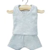Minikane Unterwäscheset kleine Basics Marcel blau