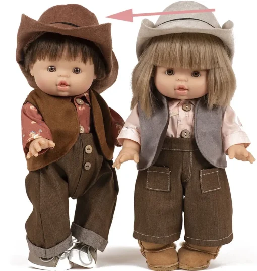 Minikane-Cowboyhut für die Gordi-Puppen