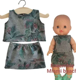Minikane-Ensemble Miami Beach für Gordi-Puppen von Paola Reina
