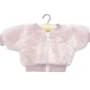 Minikane-Jacke aus rosa Kunstpelz für die Gordi-Puppen