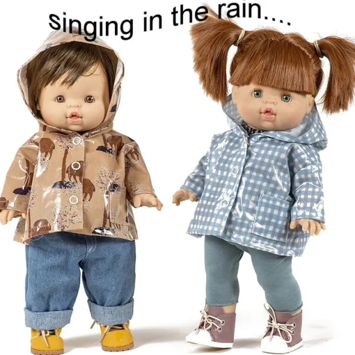 Minikane-Regenmantel für Gordi-Puppen