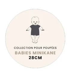 Minikane-Sammlung Babys / Körper orchidée foncée