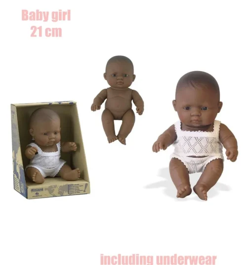 Miniland Babypuppe Lateinamerikanisches Mädchen