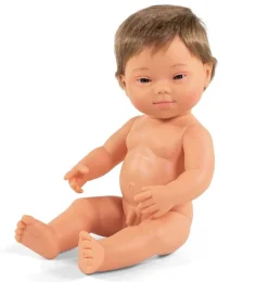 Miniland Puppenjunge mit Down-Syndrom 38 cm