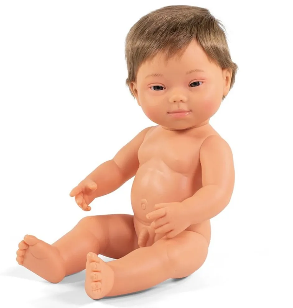 Miniland Puppenjunge mit Down-Syndrom 38 cm