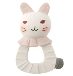 Moulin Roty Beißring Hase aus der Après la Plue-Kollektion