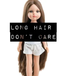 Paola Reina Amigas Puppe Carol mit extra langen Haaren