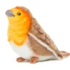Rotkehlchen Kuscheltier Hansa 14 cm