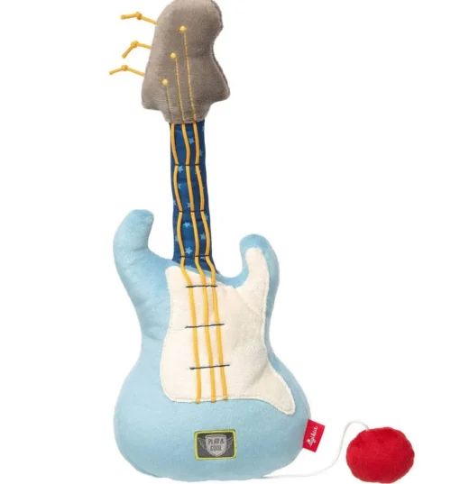 Sigikid Vibrierende Rassel-Plüschgitarre